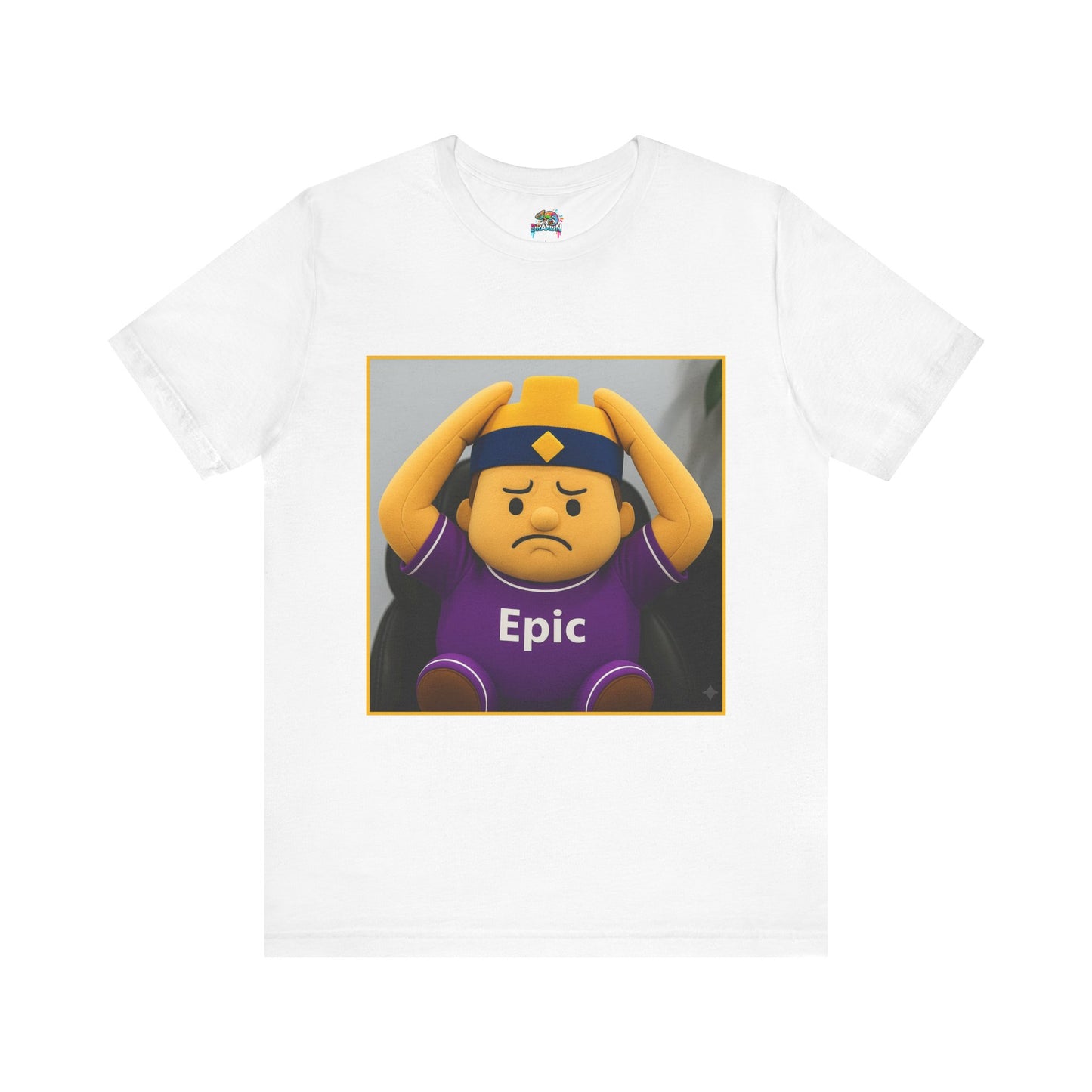 Epic Tee - Casual Unisex Jersey Short Sleeve Shirt with Playful Design (CLASH)