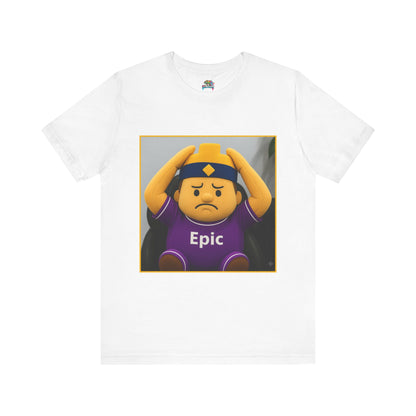 Epic Tee - Casual Unisex Jersey Short Sleeve Shirt with Playful Design (CLASH)