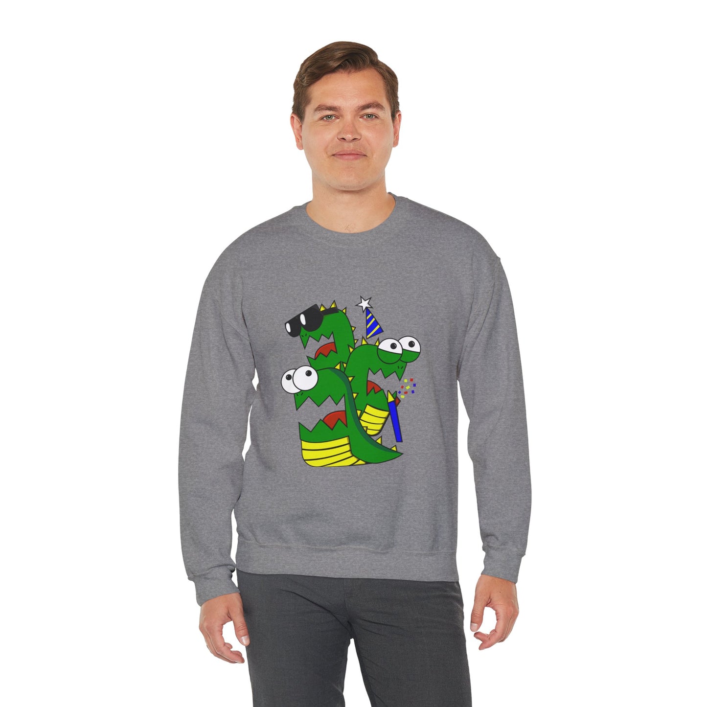 Unisex Heavy Blend™ Crewneck Sweatshirt (Larry the Snake thing)