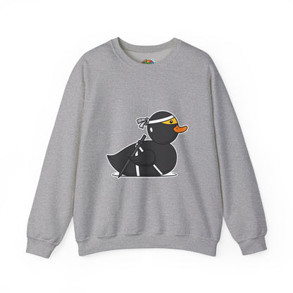 Unisex Heavy Blend™ Crewneck Sweatshirt (Ninja Duck)
