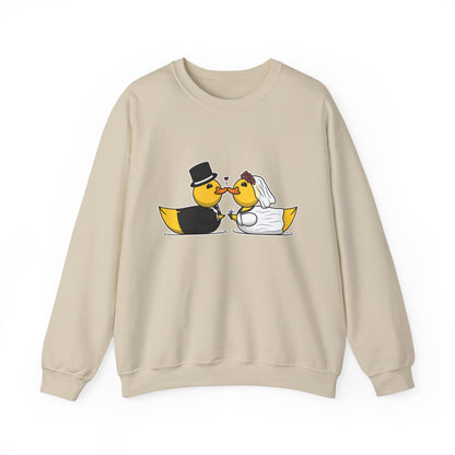 Unisex Heavy Blend™ Crewneck Sweatshirt (Wedding Ducks)