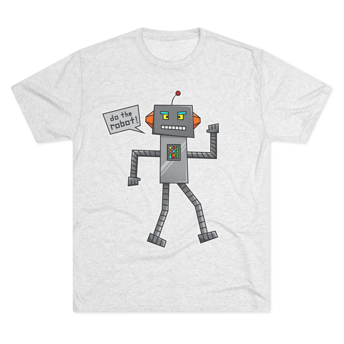 Unisex Tri-Blend Crew Tee (Do the Robot)