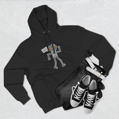 Three-Panel Fleece Hoodie (Do the Robot)