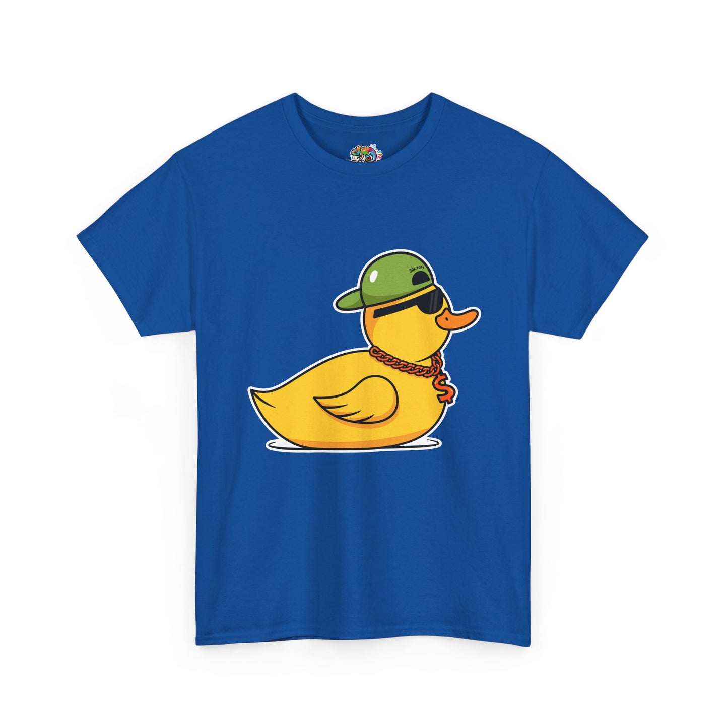 Unisex Heavy Cotton Tee (Gangster Duck)
