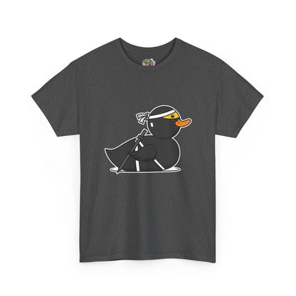 Unisex Heavy Cotton Tee (Ninja Duck)