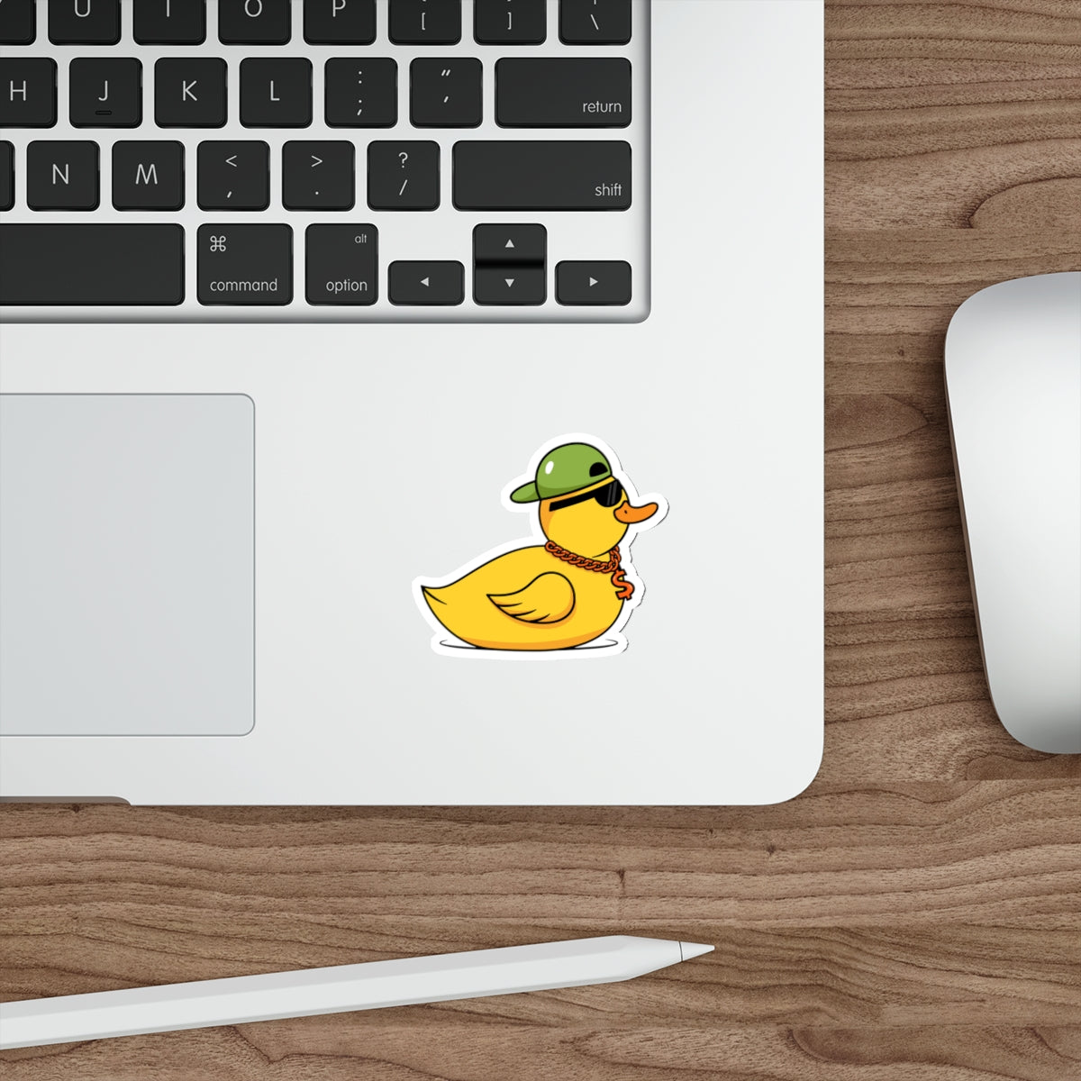 Die-Cut Stickers | Vibrant Art for Personalization (Cool Duck)