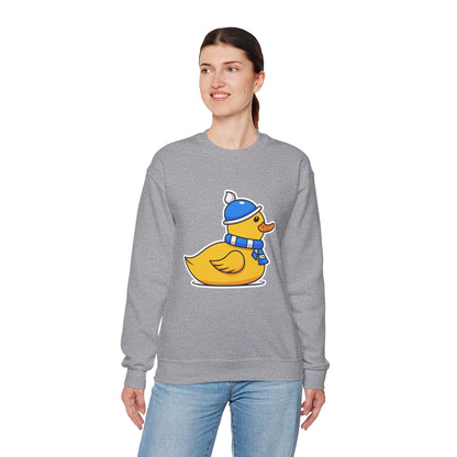 Unisex Heavy Blend™ Crewneck Sweatshirt (Chilly Duck)