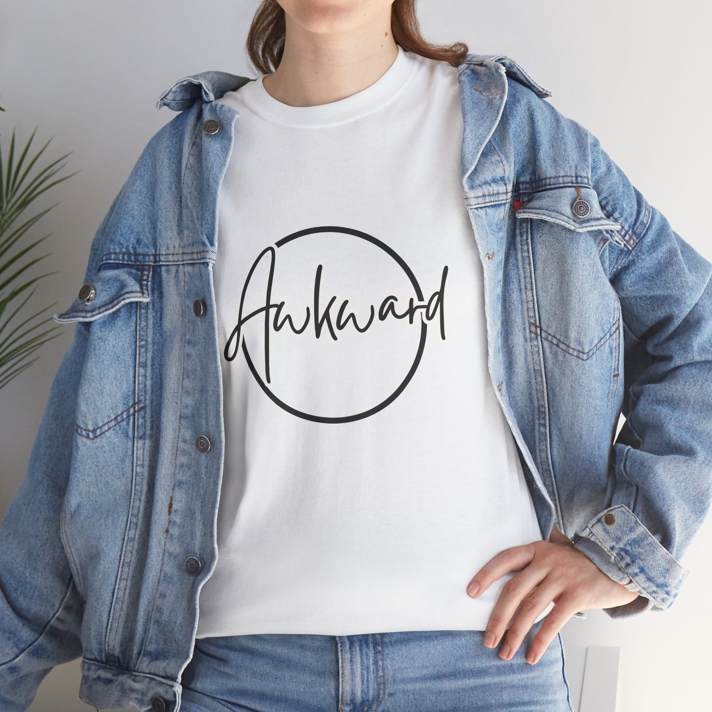 Unisex Heavy Cotton Tee (Awkward)