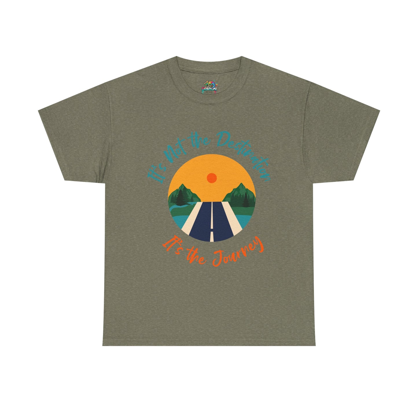 Unisex Heavy Cotton Tee (It's not Destination, It's Journey)