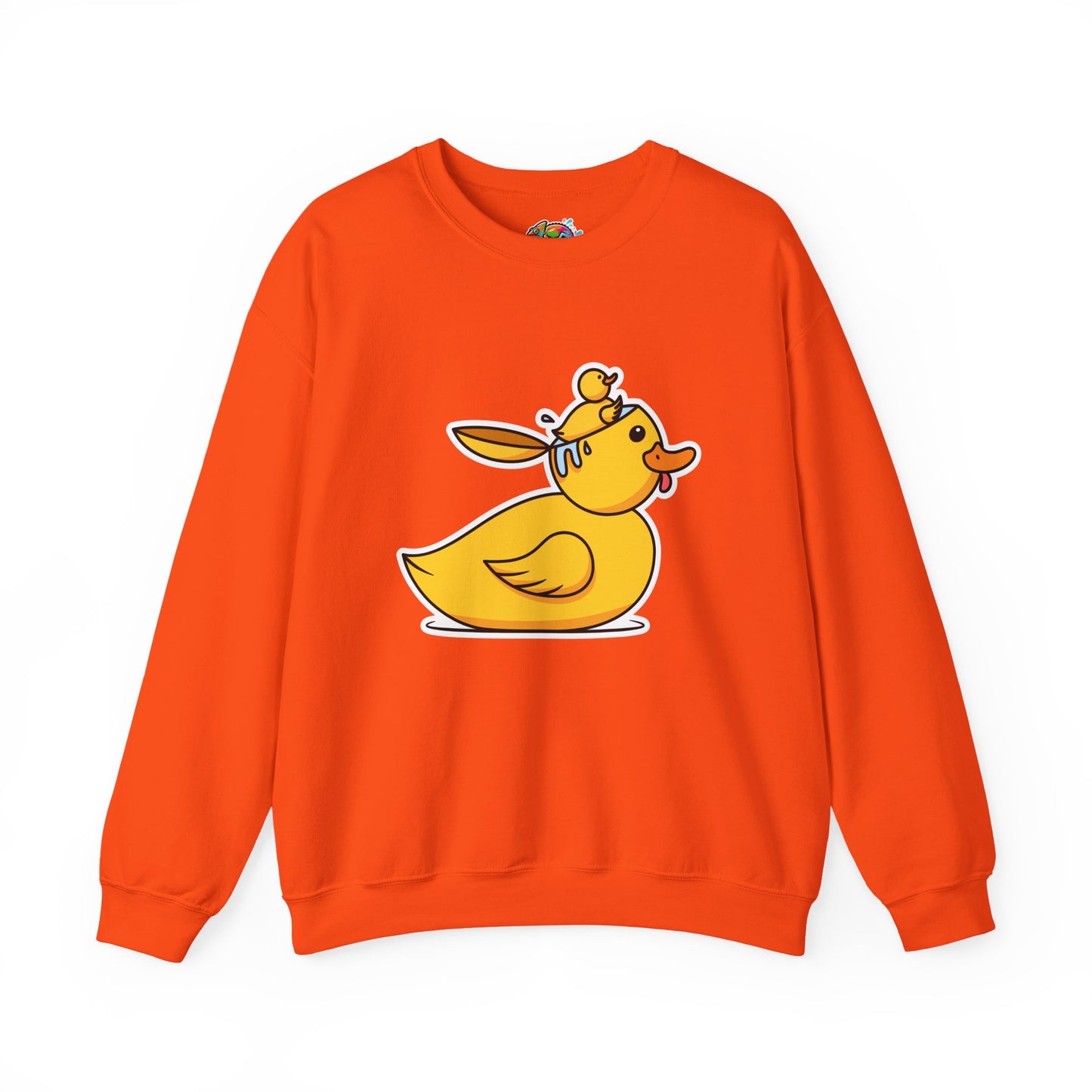 Unisex Heavy Blend™ Crewneck Sweatshirt (Duck Bird Brain)