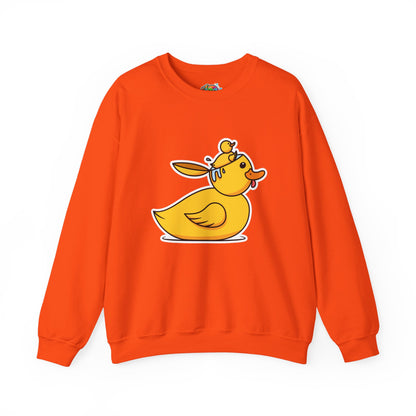 Unisex Heavy Blend™ Crewneck Sweatshirt (Duck Bird Brain)
