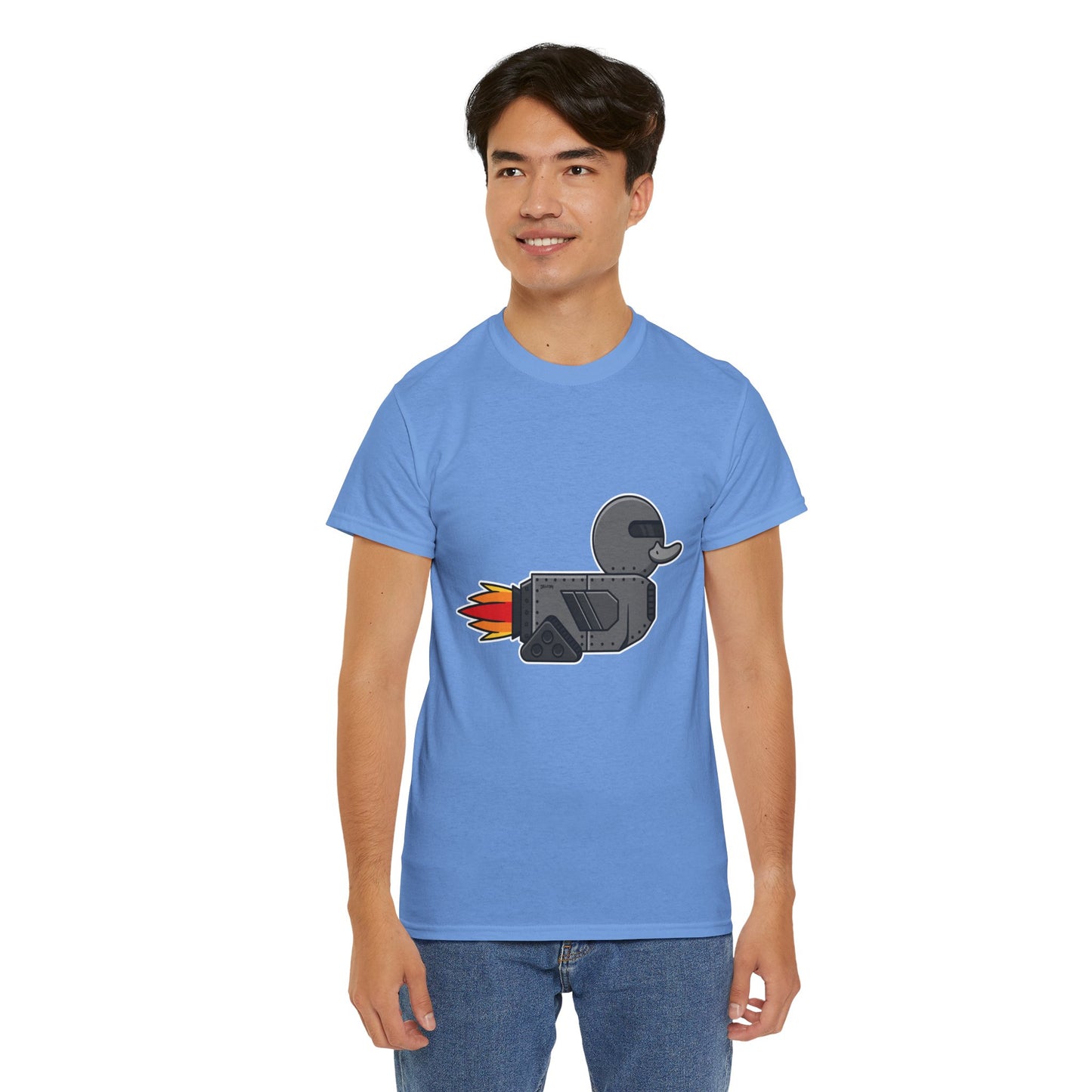 Unisex Heavy Cotton Tee (Robot Duck)