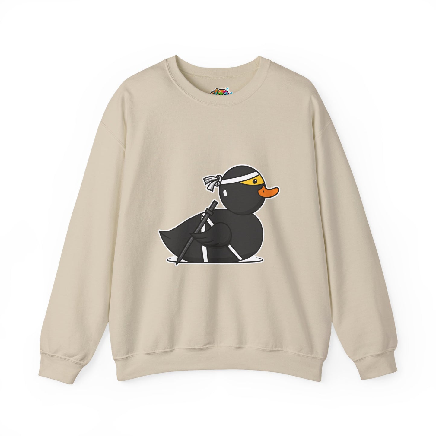 Unisex Heavy Blend™ Crewneck Sweatshirt (Ninja Duck)