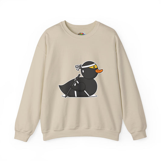 Unisex Heavy Blend™ Crewneck Sweatshirt (Ninja Duck)