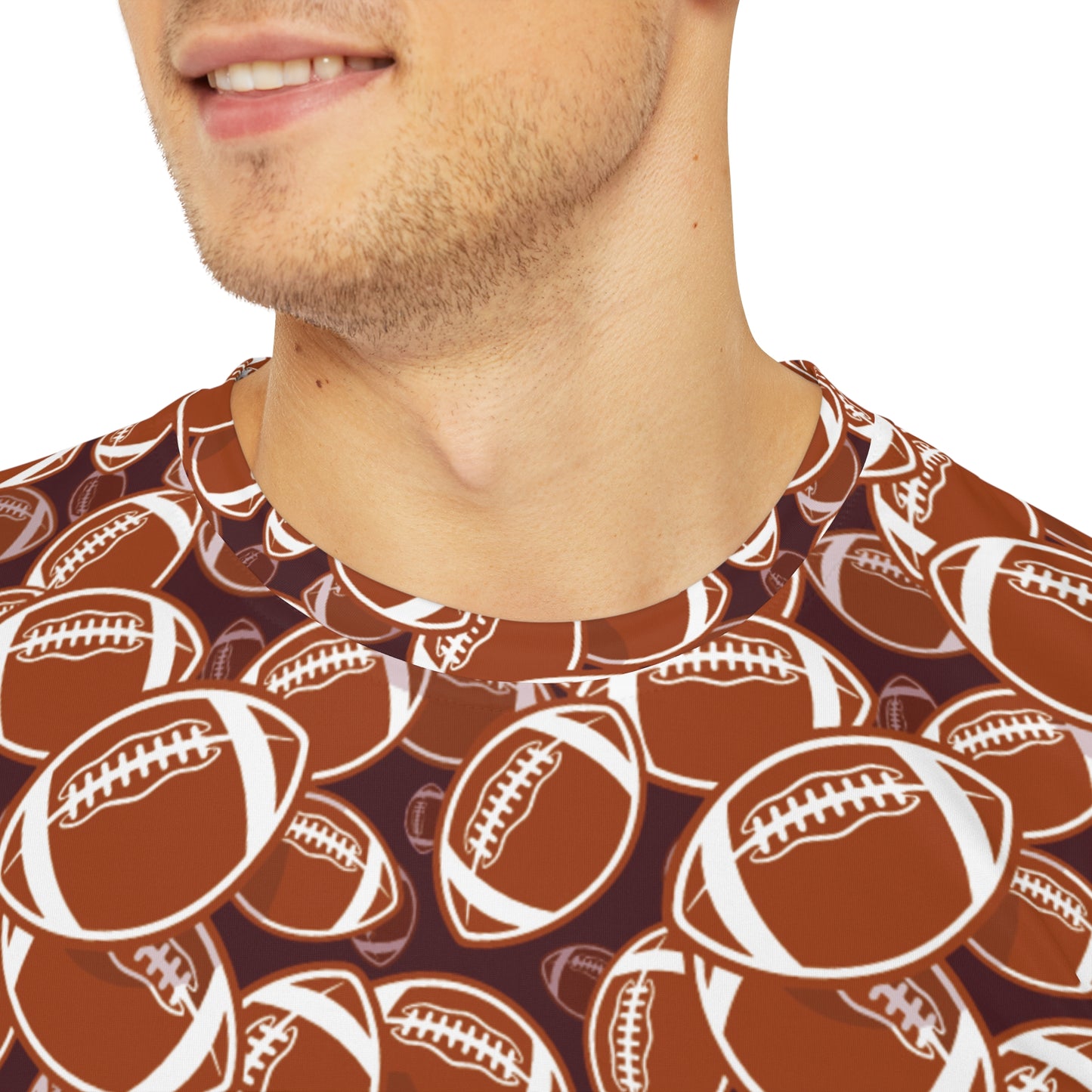 Men's Polyester Tee (Football)