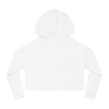 Women’s Cropped Hooded Sweatshirt (Less Drama More Glitter)