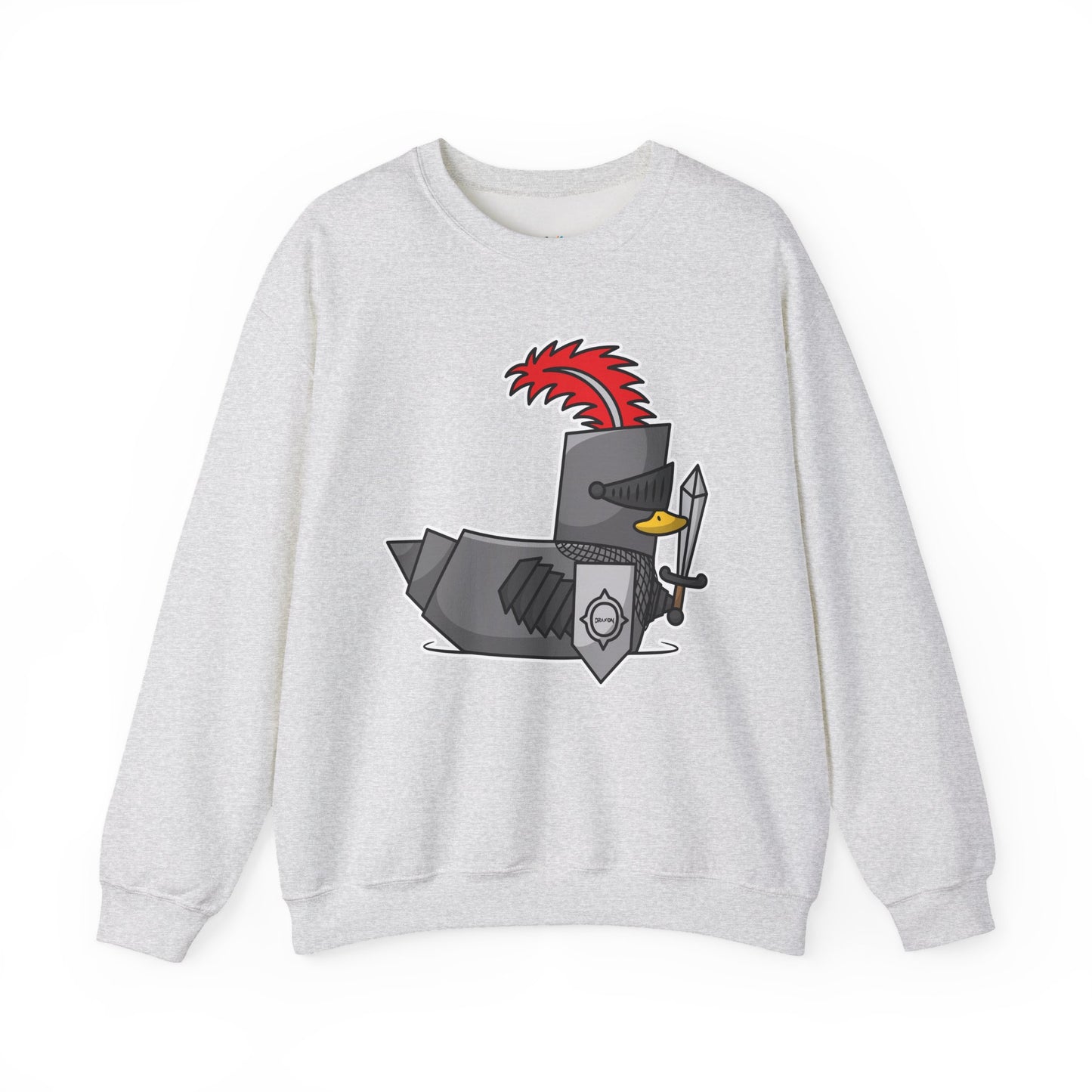 Unisex Heavy Blend™ Crewneck Sweatshirt (Knight Duck)