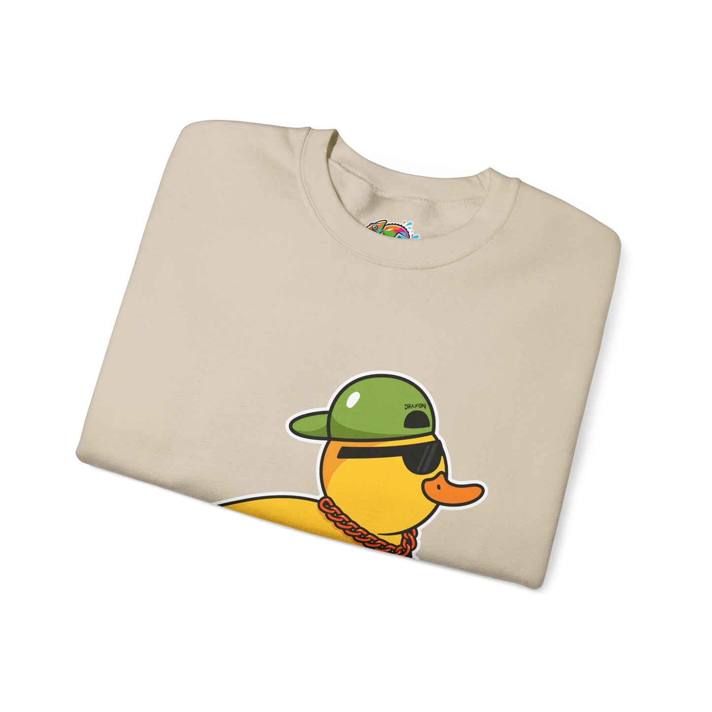 Unisex Heavy Blend™ Crewneck Sweatshirt (Gangster Duck)