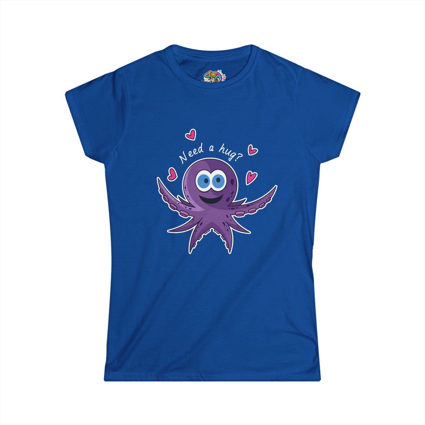 Women's Softstyle Tee (Octopus Hug)