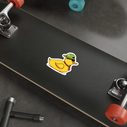 Die-Cut Stickers | Vibrant Art for Personalization (Cool Duck)