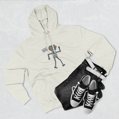 Three-Panel Fleece Hoodie (Do the Robot)