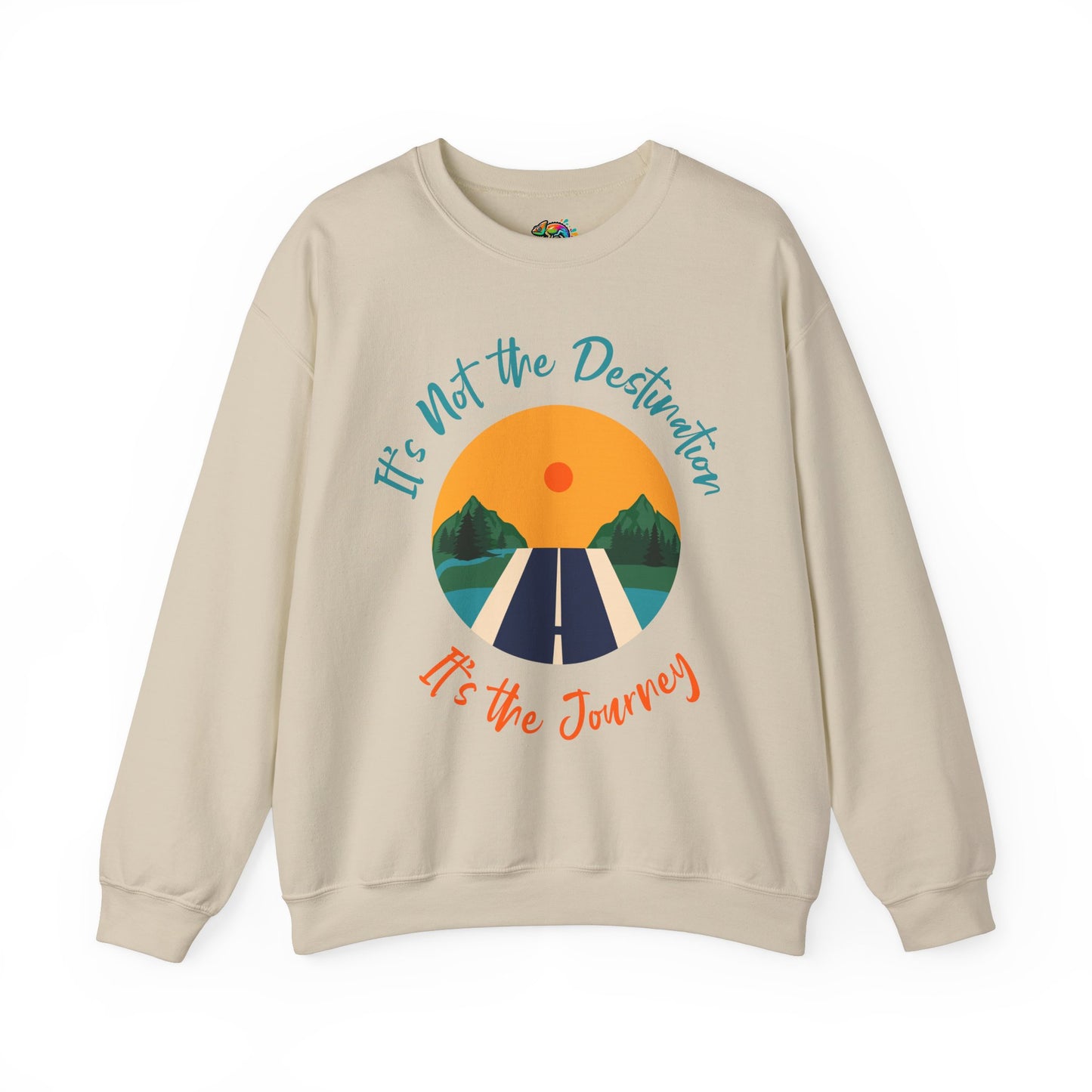 Unisex Heavy Blend™ Crewneck Sweatshirt (It's not Destination, It's Journey)