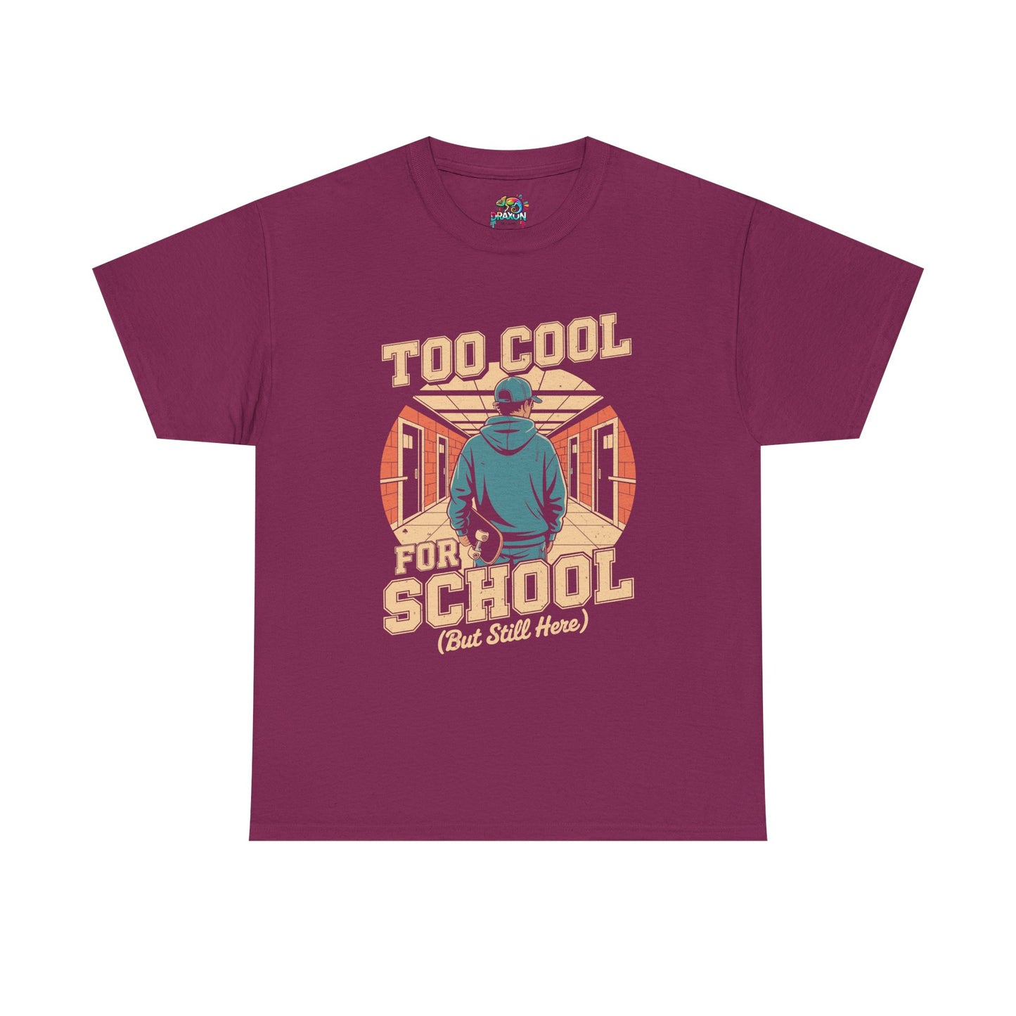 Unisex Heavy Cotton Tee (Too Cool For School)