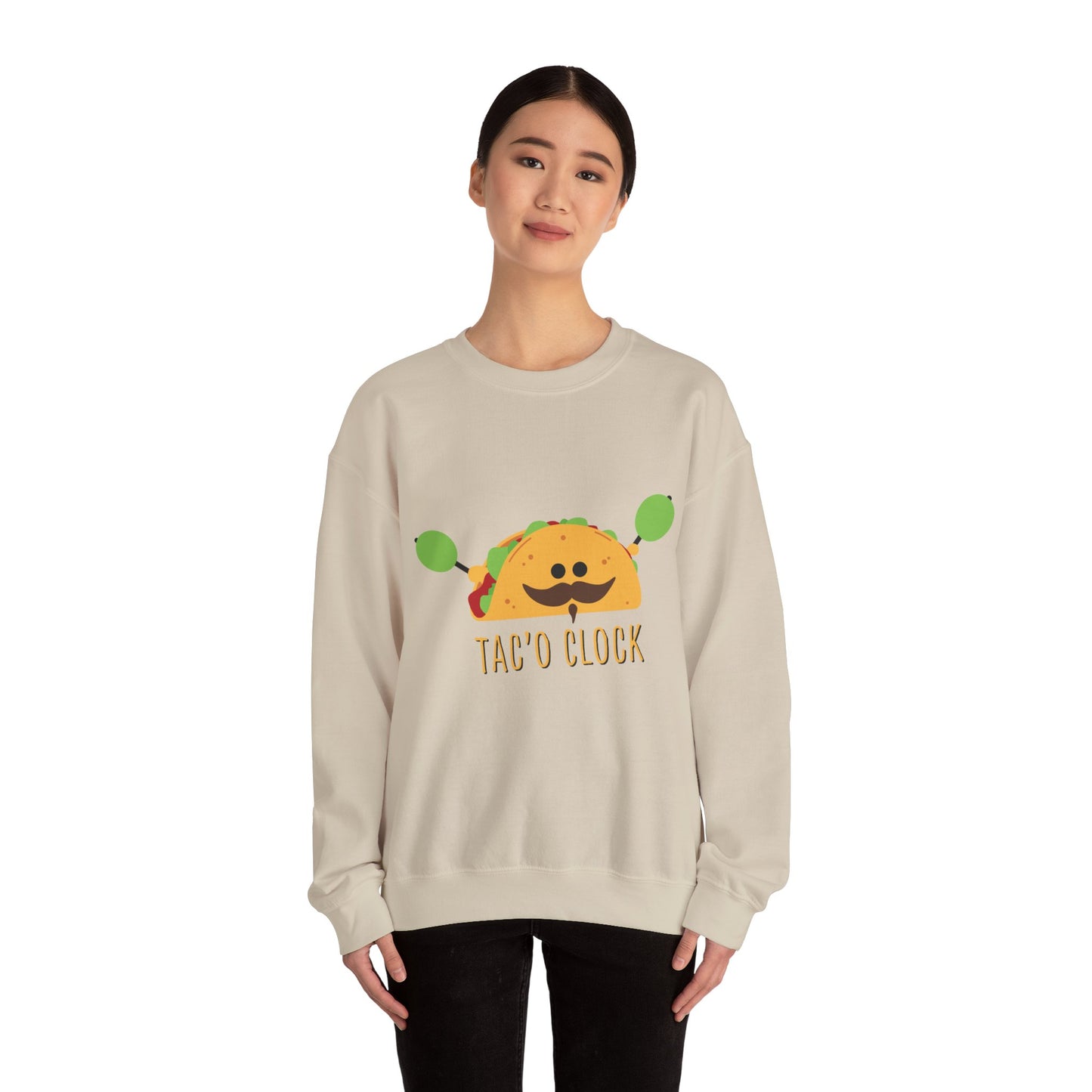 Unisex Heavy Blend™ Crewneck Sweatshirt (Tac'O Clock)