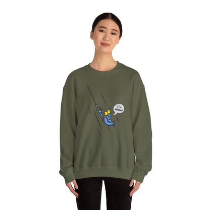 Unisex Heavy Blend™ Crewneck Sweatshirt (Fishing Hooked)
