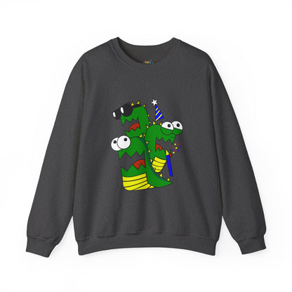 Unisex Heavy Blend™ Crewneck Sweatshirt (Larry the Snake thing)