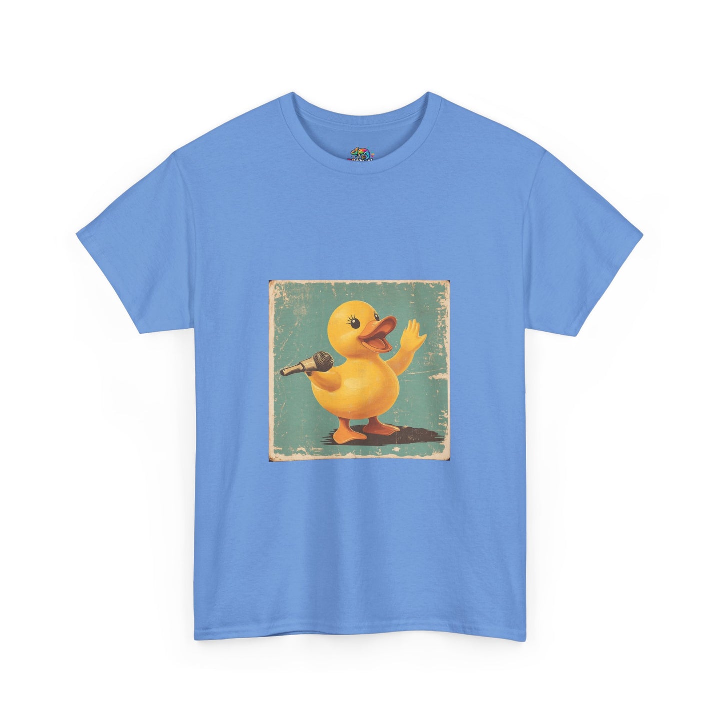 Unisex Heavy Cotton Tee (Karaoke Duck)