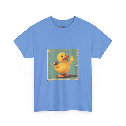 Unisex Heavy Cotton Tee (Karaoke Duck)