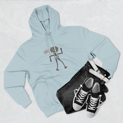 Three-Panel Fleece Hoodie (Do the Robot)