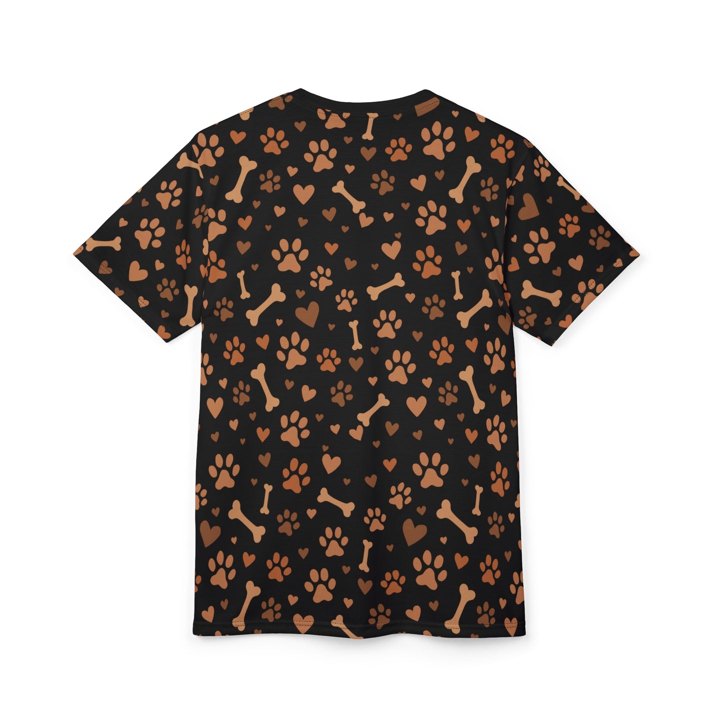 Unisex Cut & Sew Tee (Paws & Bones)