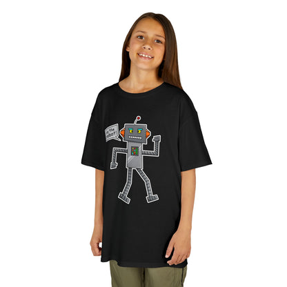 Kids Heavy Cotton T-Shirt (Do the Robot)