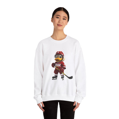 Unisex Heavy Blend™ Crewneck Sweatshirt (Hockey Quax)