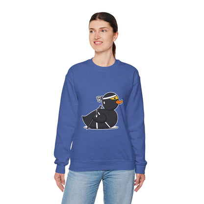 Unisex Heavy Blend™ Crewneck Sweatshirt (Ninja Duck)