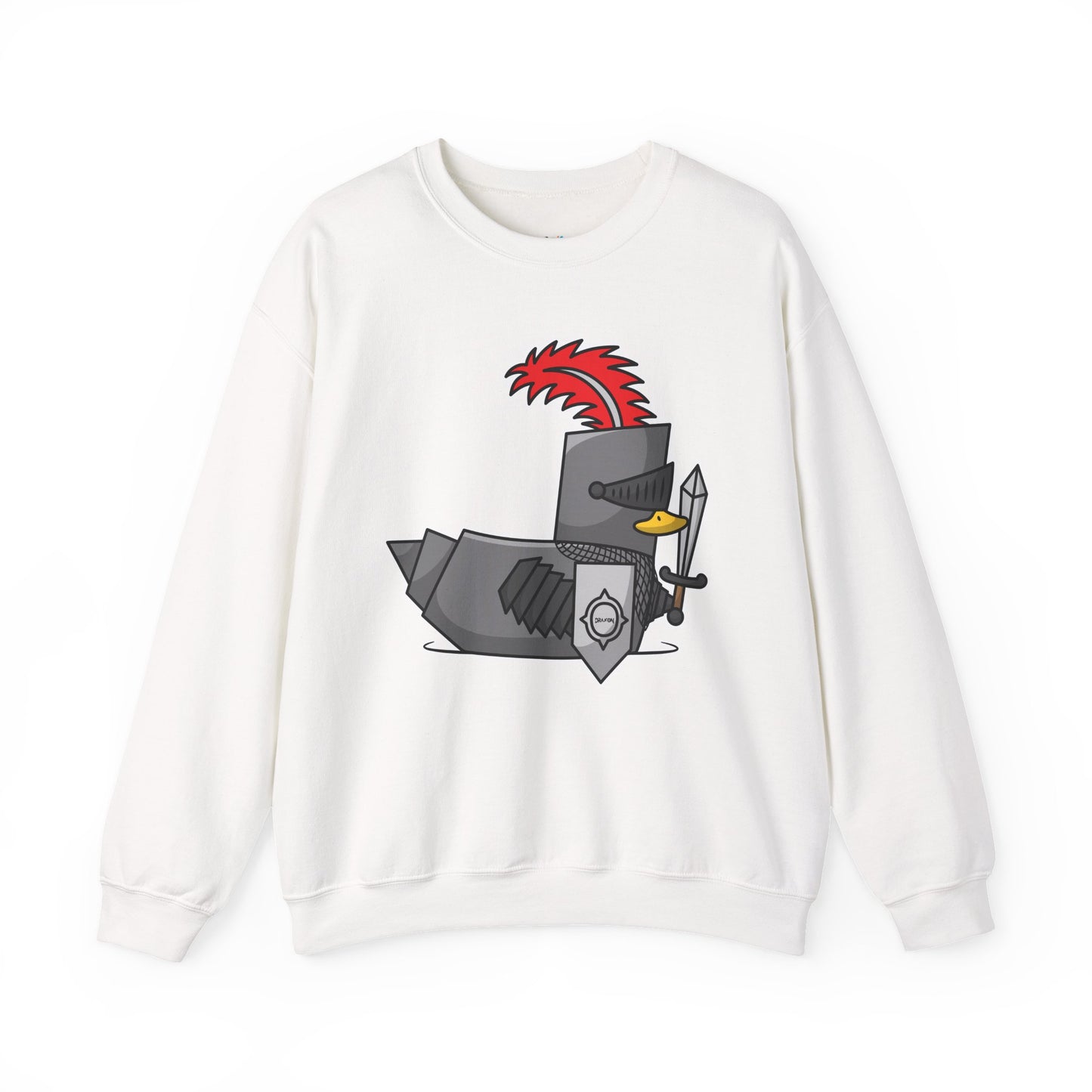 Unisex Heavy Blend™ Crewneck Sweatshirt (Knight Duck)
