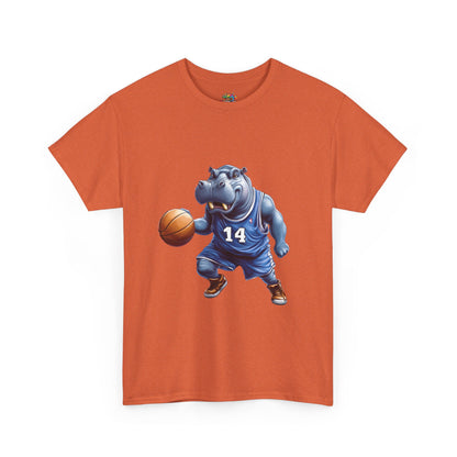 Unisex Heavy Cotton Tee (Hippo Baller)