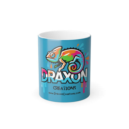 Color Morphing Mug, 11oz (DC Logo)