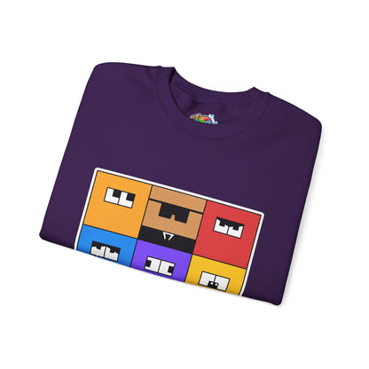 Unisex Heavy Blend™ Crewneck Sweatshirt (Emotion Blocks)