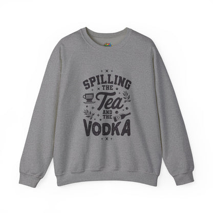 Unisex Heavy Blend™ Crewneck Sweatshirt (Spill Tea & Vodka)