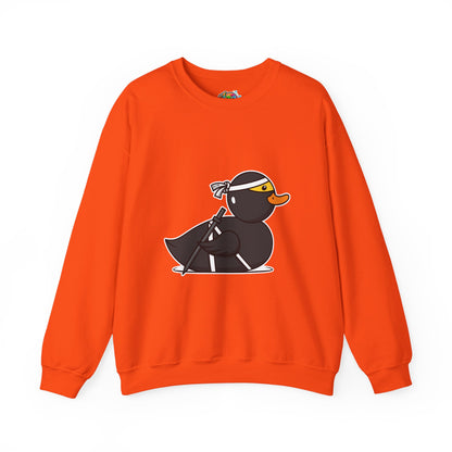 Unisex Heavy Blend™ Crewneck Sweatshirt (Ninja Duck)