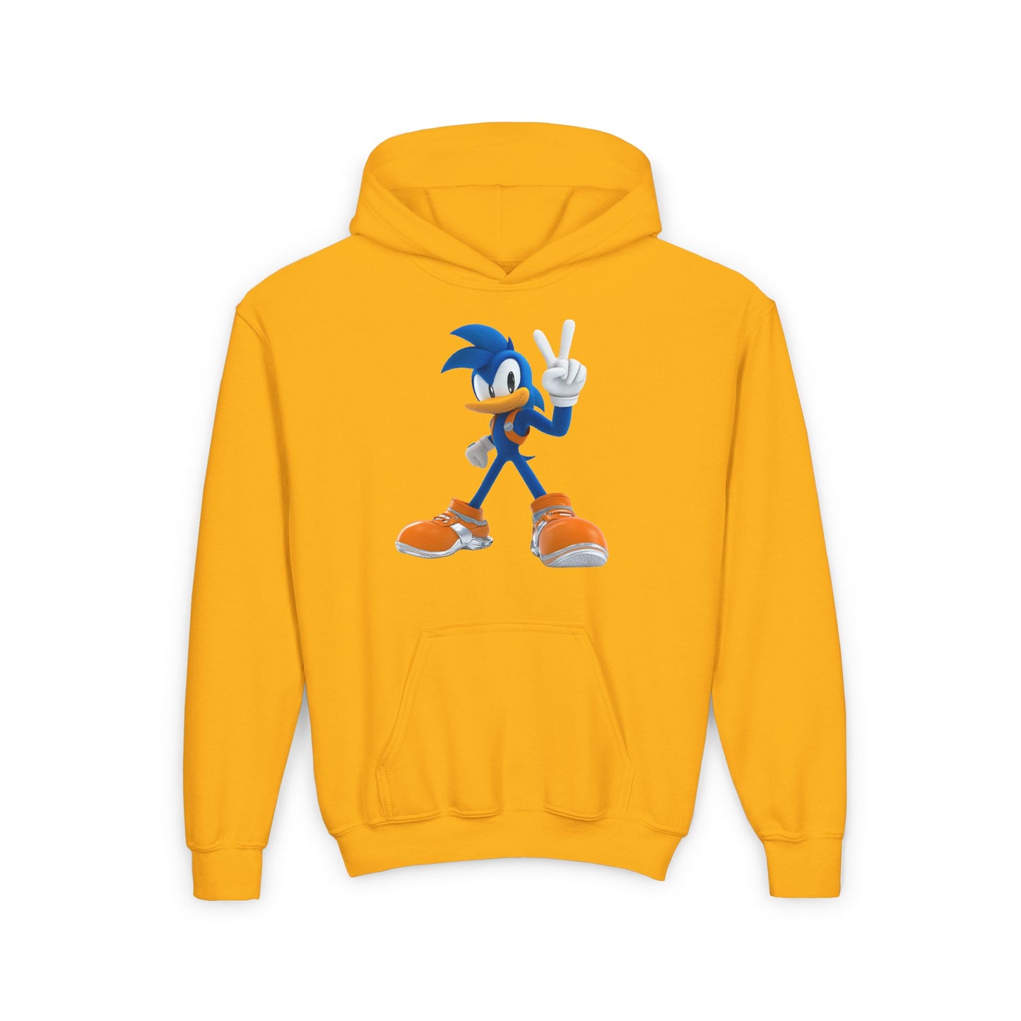 Youth Heavy Blend Hooded Sweatshirt (Peace Duck)