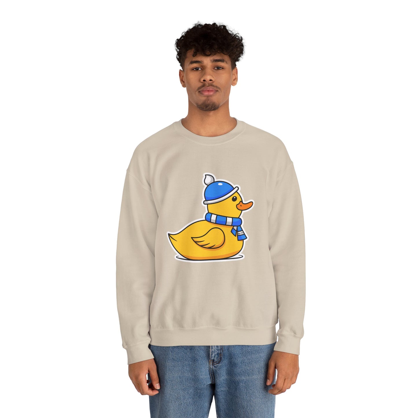 Unisex Heavy Blend™ Crewneck Sweatshirt (Chilly Duck)