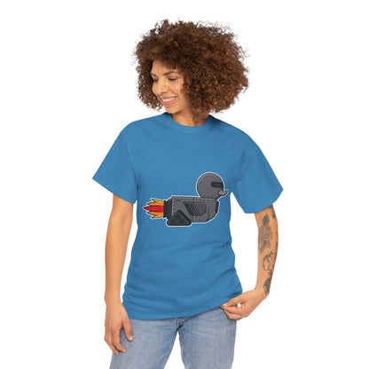Unisex Heavy Cotton Tee (Robot Duck)