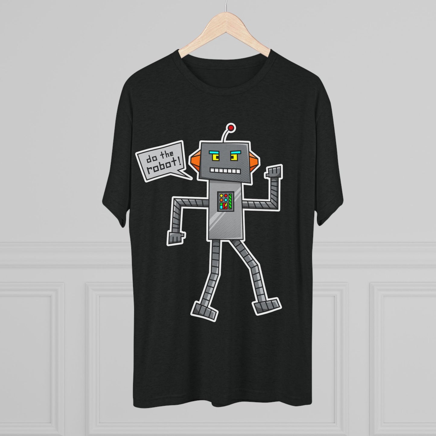 Unisex Tri-Blend Crew Tee (Do the Robot)