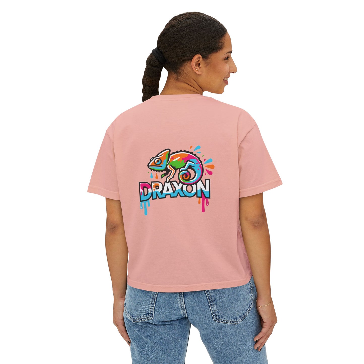 Women's Boxy Tee (DC Logo)