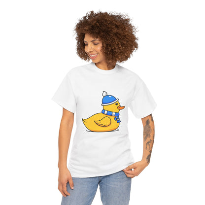Unisex Heavy Cotton Tee (Chilly Duck)