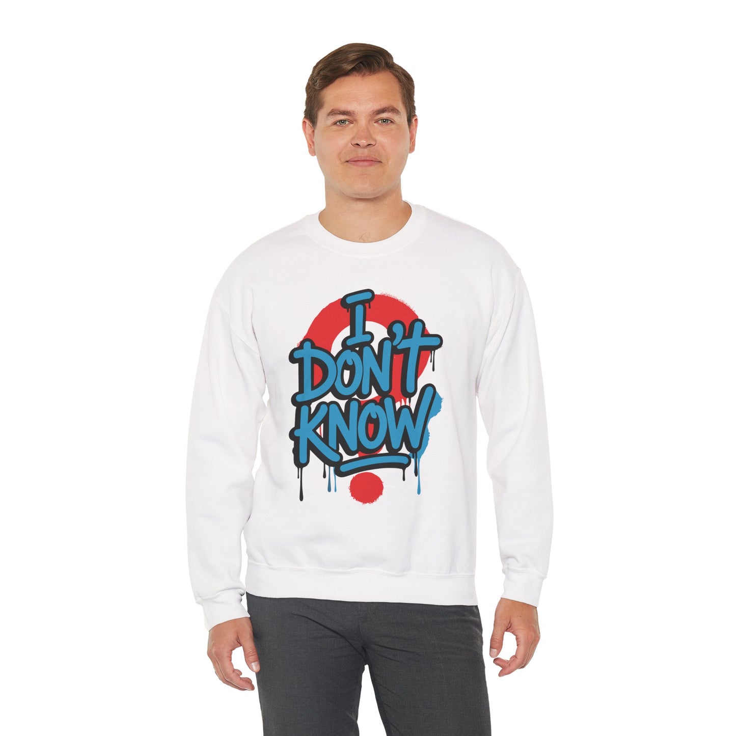 Unisex Heavy Blend Crewneck Sweatshirt (I don't know)